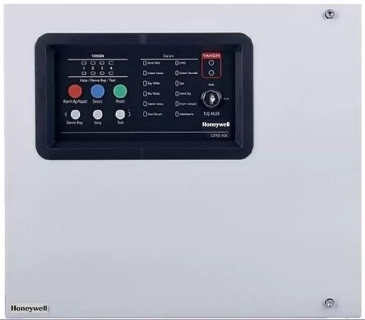 HONEYWELL CFAS-408 KONVANSİYONEL YANGIN ALGILAMA PANELİ 8 BÖLGE (METAL KASA)  HONEYWELL 