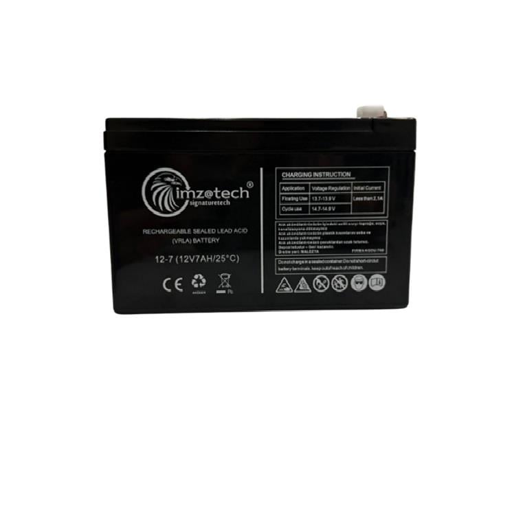 İMZATECH 12V-7AH  KURU TİP AKÜ  imzatech 