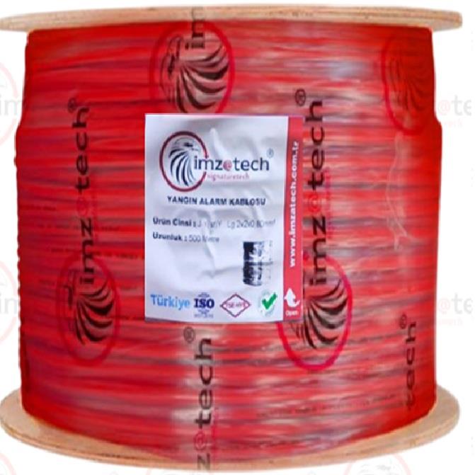 İMZATECH  2X2X0.80+0.80 J-Y  (ST)   Y …. LG YANGIN ALARM  KABLOSU 500'LÜK  imzatech 