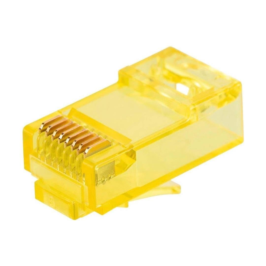 İMZATECH EZ RJ45 KONNEKTÖR (SARI) 100'LÜ KAVANOZ  imzatech 