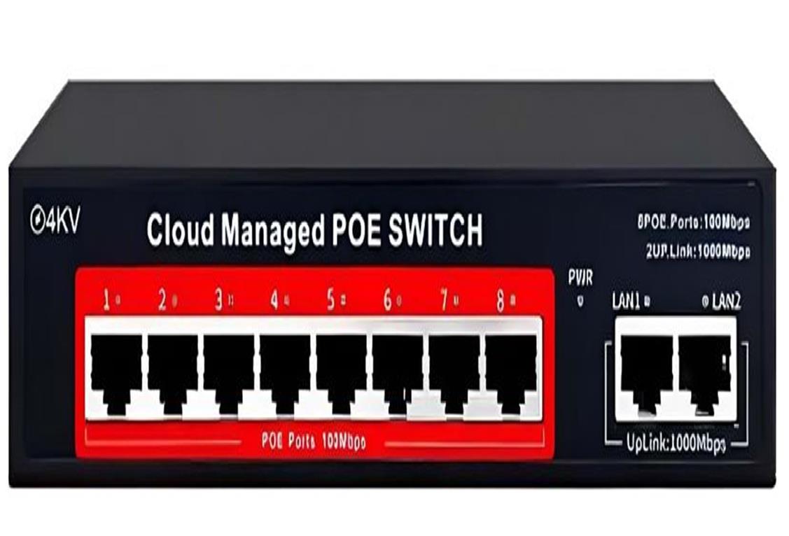 İMZATECH SOLİDFAST  8+2 PORT BULUT  YÖNETİLEBİLİR POE  SWİTCH  imzatech 