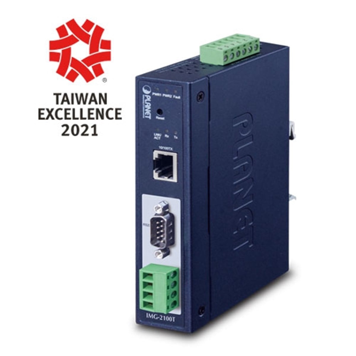 Endüstriyel Modbus Ağ Geçidi (Industrial Modbus Gateway)<br>
1-Port RS232/RS422/RS485<br>
1 x 10/100TX<br>
-40~75 derece C<br>
IP30