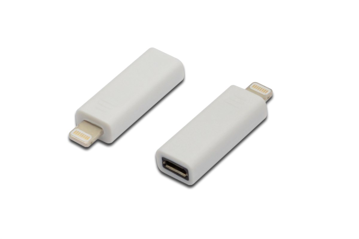 iPhone Adaptörü, Apple 8pin erkek - micro USB B dişi