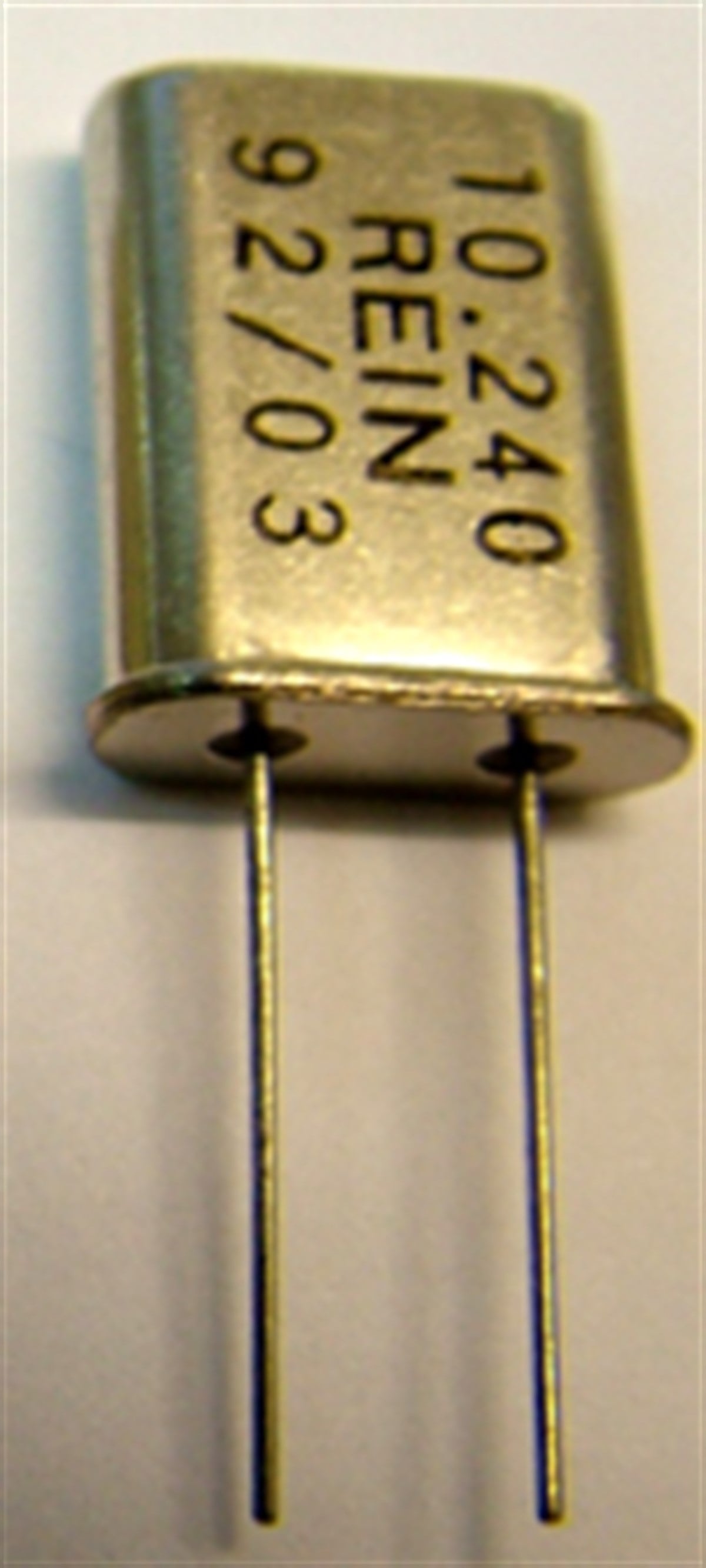 KRISTAL, 10,24 MHz HC-18/U