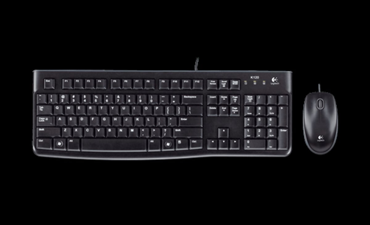 LOGITECH MK120 TR Q USB KABLOLU KLAVYE VE MOUSE SET SİYAH 920-002560