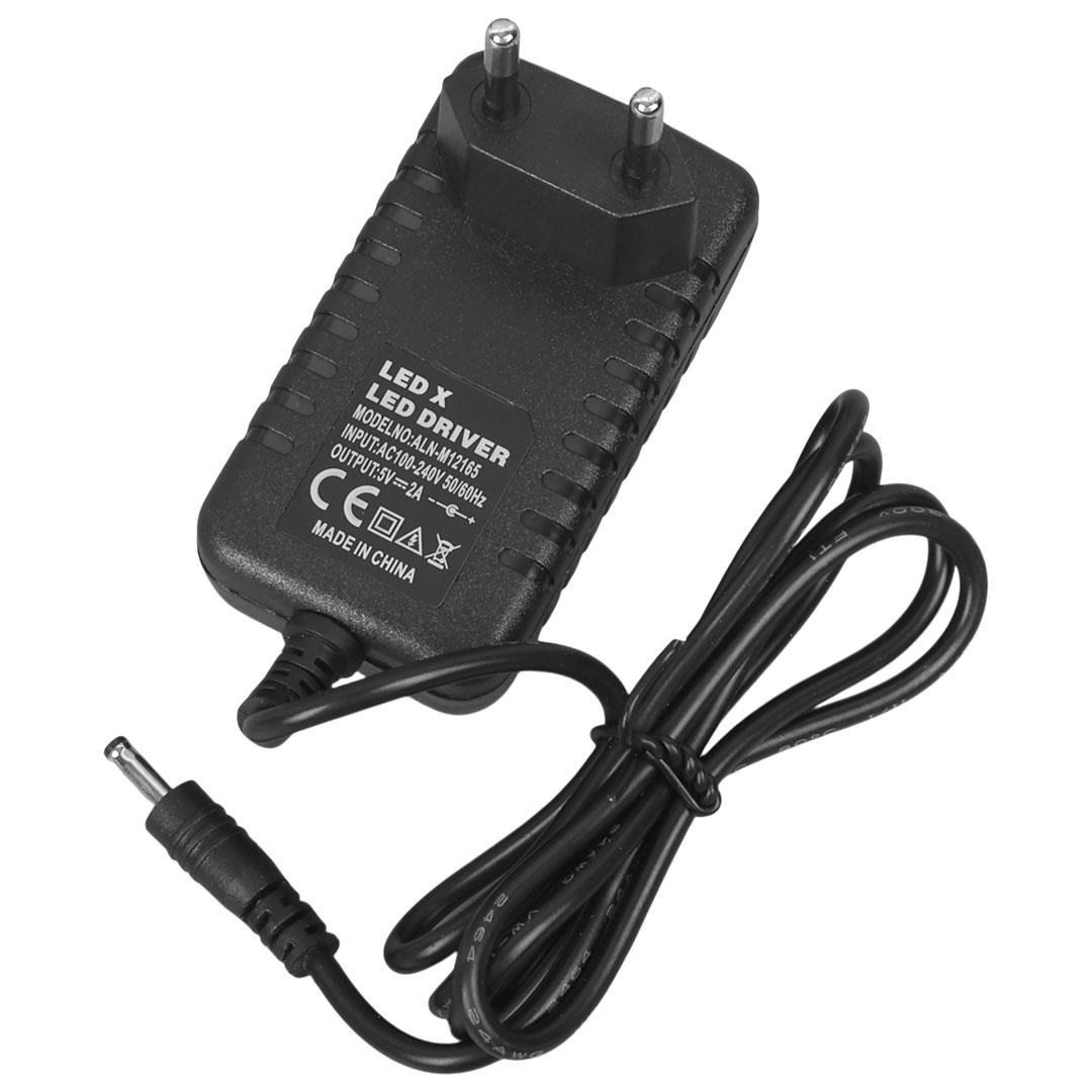 Powermaster PM-31667 5 Volt - 2 Amper 3.5*1.35 Mm Uçlu Plastik Kasa Priz Tipi Adaptör (Android Box İçin)