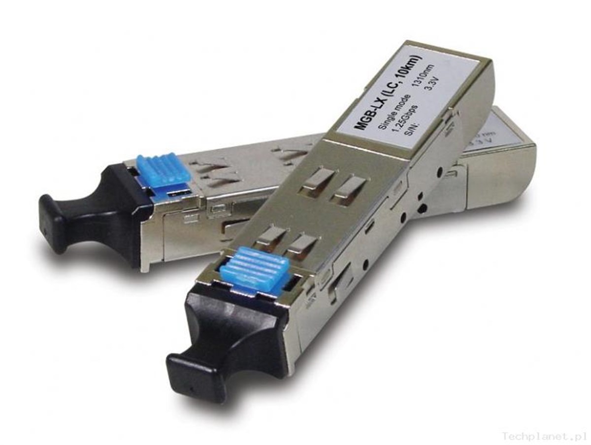 SFP-Port 1000Base-LX mini-GBIC modül - 20km<br>
SFP-Port 1000Base-LX mini-GBIC module - 20km