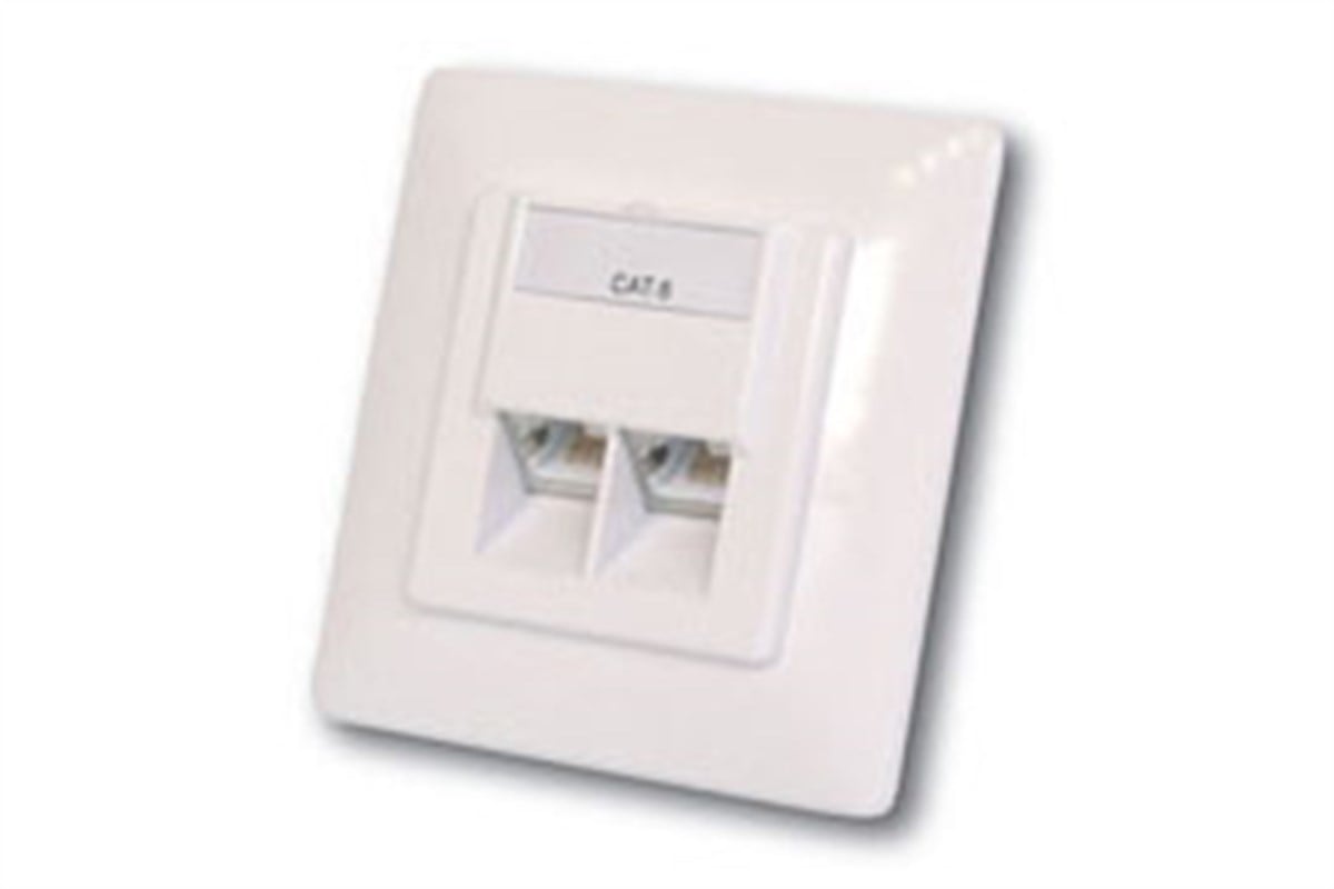 Sıva Altı Eğik Priz, RJ45, CAT. 5E