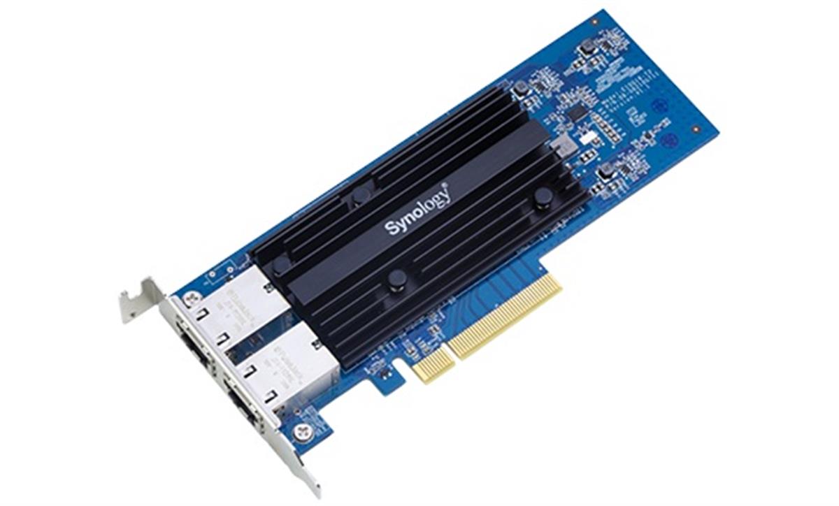 Synology E10G18-T2 PCI-E Dual Port 10G Base-T Ethernet Card  Synology 