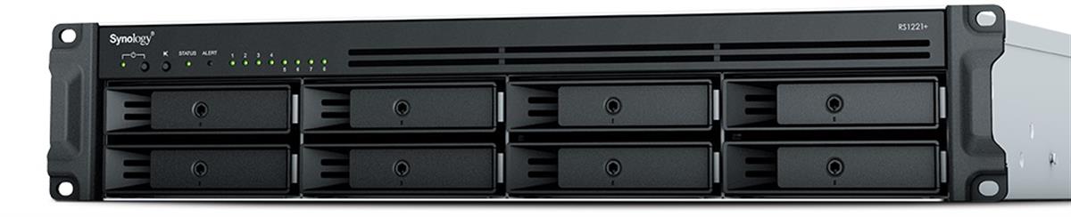Synology RS1221RP+ 8 Disk Yuvalı Redundant Power All in one NAS  Synology 