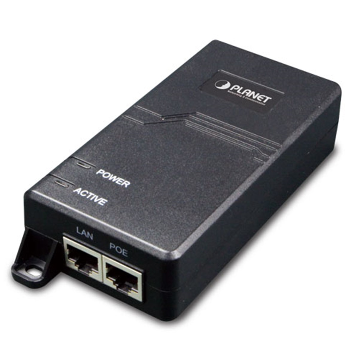 Tek Port'lu 10/100/1000Mbps Ultra POE Enjektör(60 Watt), dahili güce sahip, 802.3at PoE uyumlu<br>
Single Port 10/100/1000Mbps Ultra POE Injector (60 Watts) - w/internal power, 802.3at PoE compatible