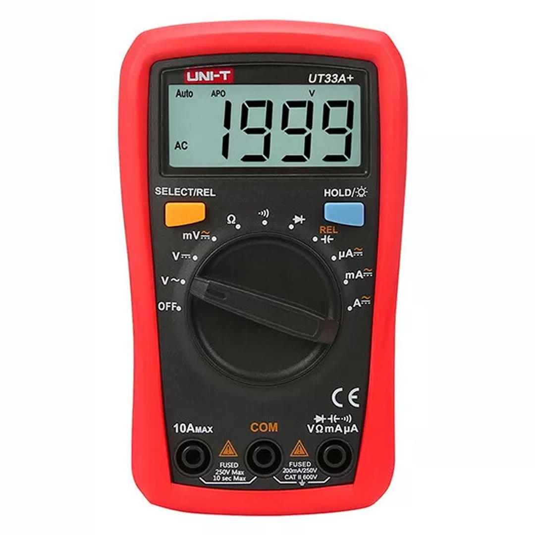 Unit UT 33A+ 600V Dijital Multimetre Ölçü Aleti  Uni-T 