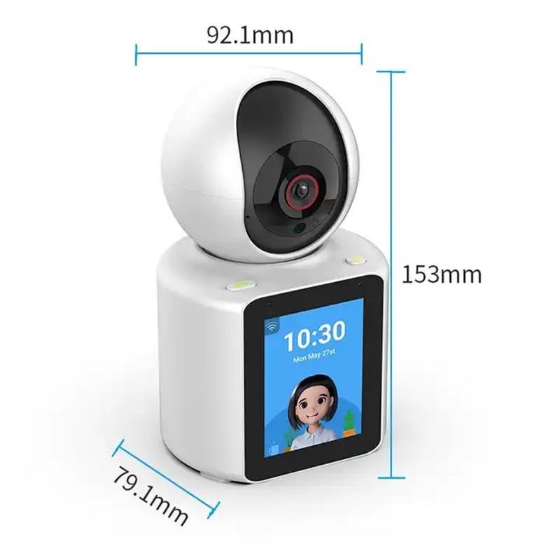 URANIUM SIP-21BPT 2MP 2.8MM LENS 8METRE IR 2.8 LCD EKRAN WIFI ÇİFT YÖNLÜ GÖRÜNTÜLÜ KONUŞMA WIFI BEBEK KAMERA(IM CAM)