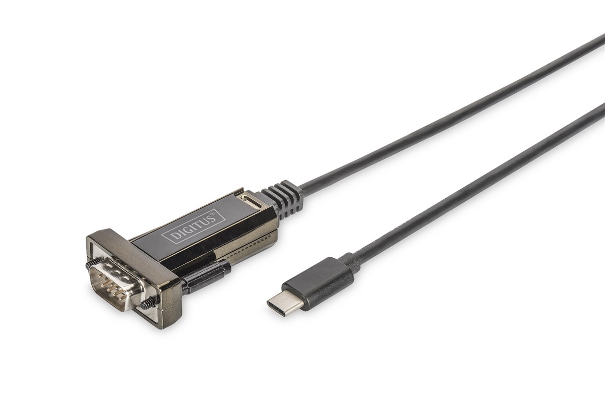 USB 2.0 Tip C <-> RS232 (Seri) Çevirici Kablosu, 1 metre