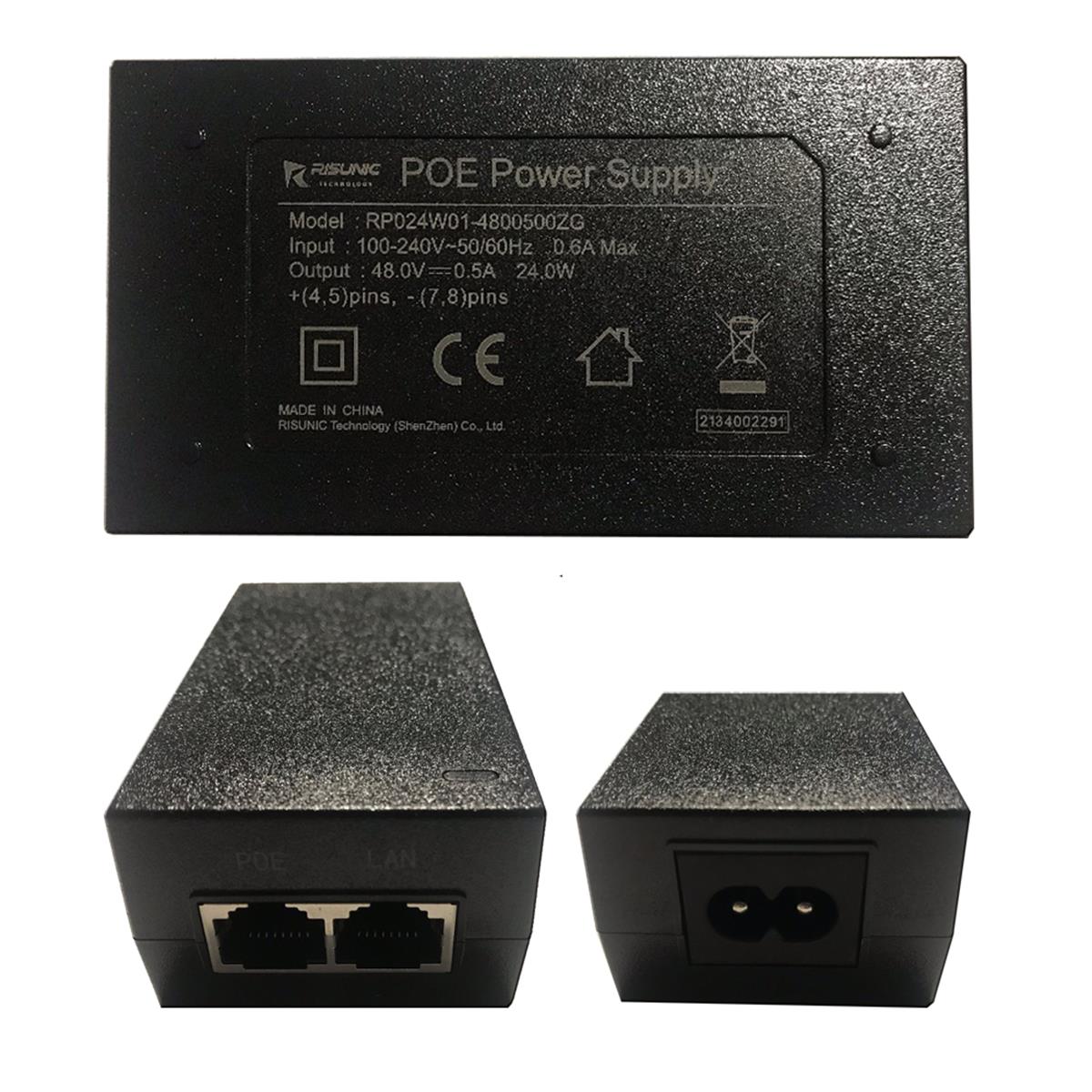 XENTINO RP024W01 802.3AT GIGABIT POE INJECTOR (24W)  Xentino 