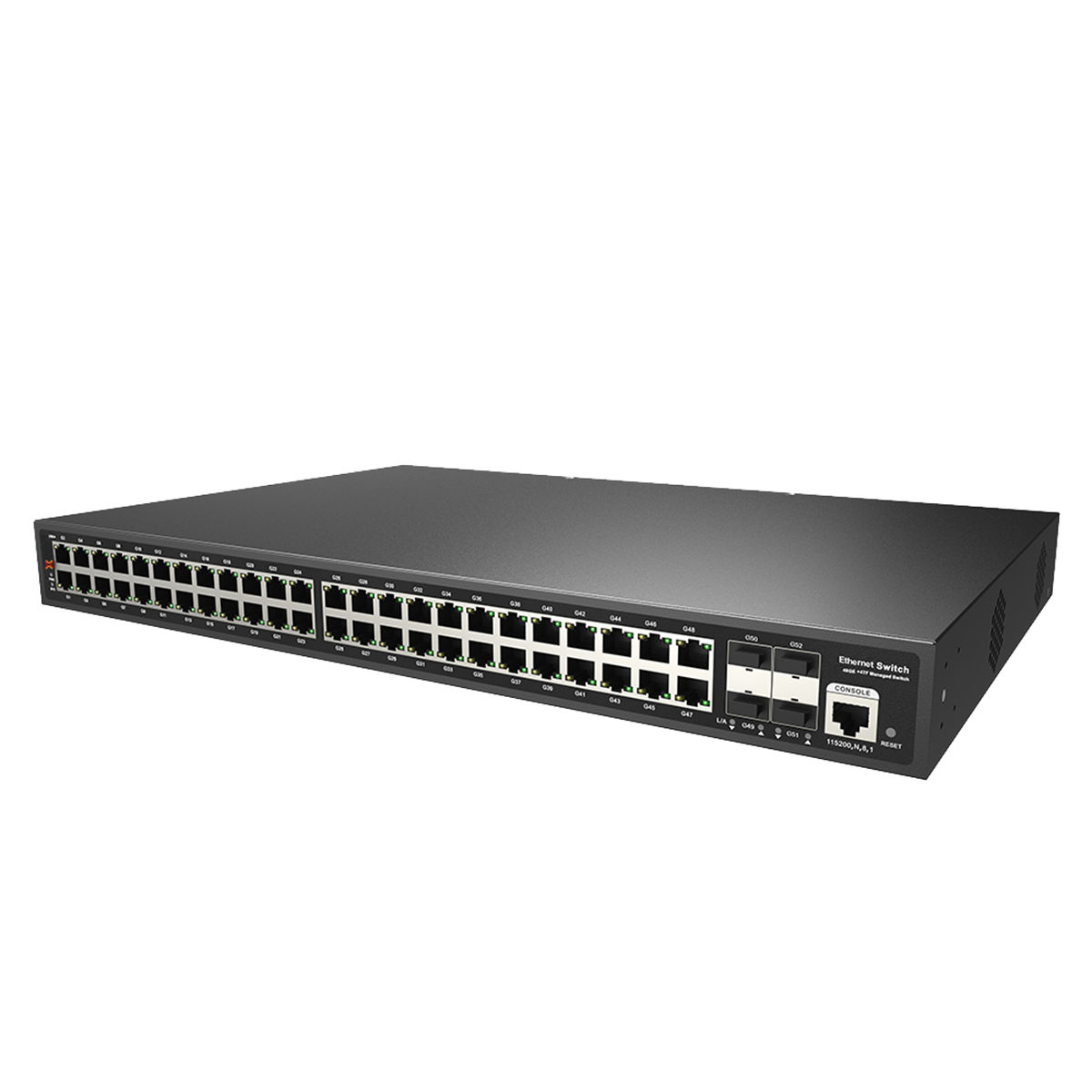 XENTINO S4804GP 48PORT GIGABIT POE 4PORT SFP L2+ MANAGED SWITCH (600W)