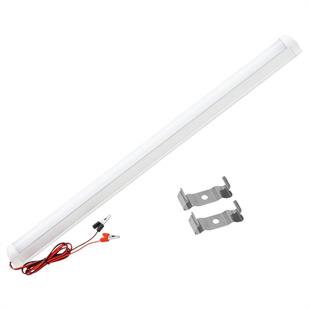 PowerMaster PM-11060 60CM 12V 10W T8 İnce 42 SMD LED 6500K Beyaz Lamba Akü Maşalı Anahtarlı