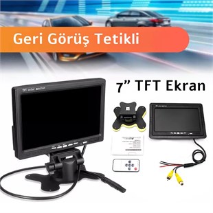 15487 - POWERMASTER ARAÇ MONITOR/JKT-752 7 DİJİTAL MONİTÖR 2 KANAL