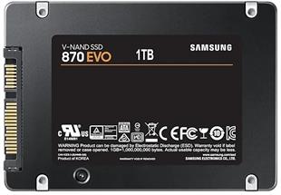 1TB SAMSUNG 870 560/530MB/s EVO MZ-77E1T0BW SSD (Resmi Distribütör Garantili)