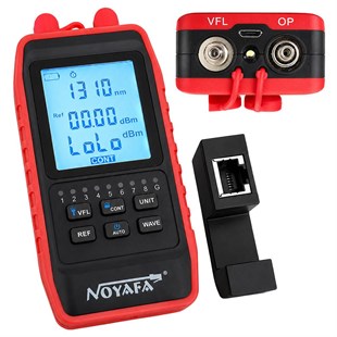 20709 - NOYAFA NF-908 ÇOK FONKSİYONLU FİBER OPTİK ÖLÇER - NOYAFA NF-908 DIGITAL ÇOK FONKSİYONLU MINI FİBER OPTİK ÖLÇER