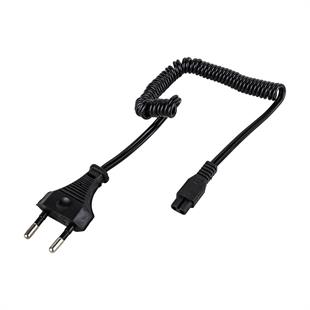 220 Volt Spiral Model Ceyran Power Kablo 1 Metre (Traş Makineleri-Işıldaklar İçin)