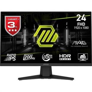 23.8 MSI MAG 244F 0.5 MS 200HZ (FHD) RAPID IPS FLAT