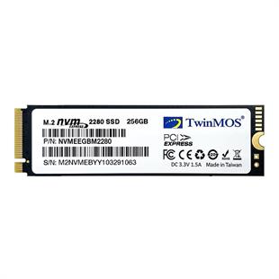 256 GB TWINMOS M.2 PCIE NVME NVMEEGBM2280