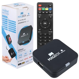 25810 - MAGBOX ELECTROBOX 2 GB RAM H313 İŞLEMCİ 16 GB HDD 4K ULTRA HD ANDROID BOX (ANDROID 10)