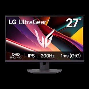 27 LG ULTRAGEAR G6 27G610A-B 1MS 200HZ 2K MONITOR