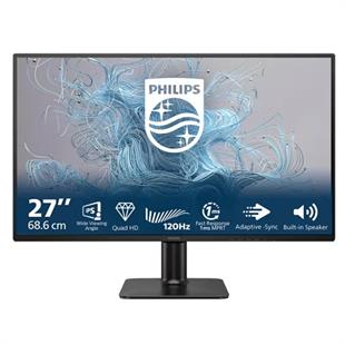 27 PHILIPS 27E2N2500/01 IPS 1MS 120HZ 1XHDMI 1XDP 2K QHD 2560X1440 FLICKER-FREE VESA SİYAH