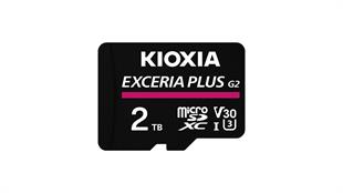 2TB EXCERIA PLUS G2 MICRO SDXC 4K 100MB/s KIOXIA LMPL2M002TG2