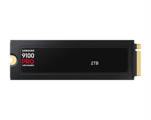 2TB SAMSUNG 9100 PRO PCIE GEN 5.0 X4 NVME 2.0 (14700/13400MB/s) HEATSINK MZ-VAP2T0CW