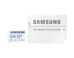 64GB SAMSUNG EVO PLUS MB-MC64SA/TR MICROSDXC