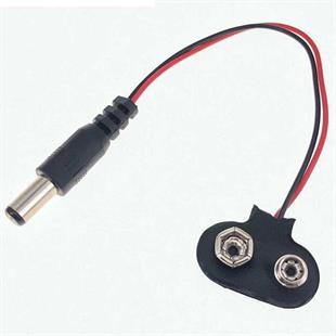 9 Volt 2.1 Mm Jacklı Pil Başlığı (IC-232A)
