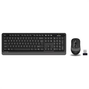 A4TECH FG1010 Kablosuz Q Trk Siyah/Gri Klavye - Mouse Set