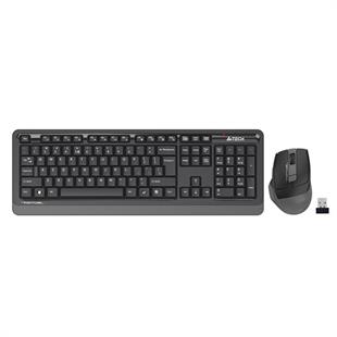 A4TECH FG1035 Kablosuz Q Trk Siyah/Gri Klavye - Mouse Set