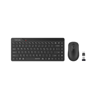 A4 TECH FG2200 AIR2 Q Türkçe Kablosuz Siyah Mini 1200dpi Klavye+ Mouse