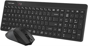 A4 TECH FG2400 Q SILENT 2.4 GHZ AİR2 SİYAH KLAVYE+MOUSE