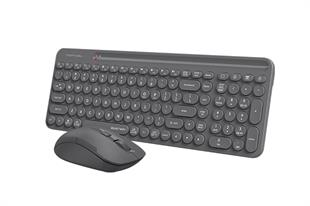 A4 TECH FG3300 Q 2.4 GHZ AİR2 GRİ KLAVYE+MOUSE