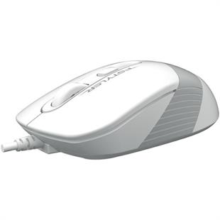 A4TECH FM10 Kablolu USB 1600dpi Beyaz/Gri Mouse