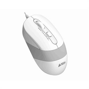 A4TECH FM10 Kablolu USB 1600dpi Beyaz/Gri Mouse