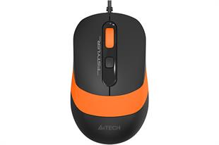 A4TECH FM10 Kablolu USB 1600dpi Siyah/Turuncu Mouse