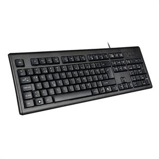 A4TECH KM-720 Kablolu USB F Trk Siyah Klavye