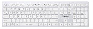 A4 Tech FBX50C Bluetooth Q şarjlı beyaz klavye