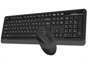 A4 Tech FG1010 Kablosuz Q Klavye-mouse siyah-gri