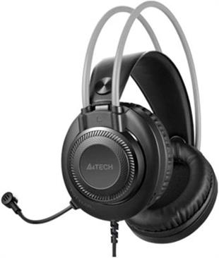 A4 Tech FH-200U USB Mikrofonlu gri kulaklık