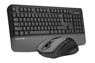 A4TECH FG2500S PLUS Kablosuz Q Trk Gri Klavye - Mouse Set