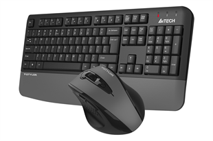 A4TECH FG2500S PLUS Kablosuz Q Trk Gri Klavye - Mouse Set