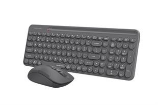 A4TECH FG3300 Kablosuz Q Trk Sessiz Gri Klavye - Mouse Set