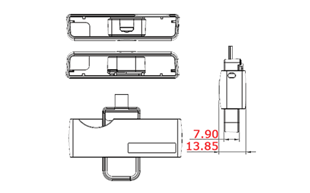 ACS ACR39U-ND PocketMate II Micro-USB Tam Boy Temaslı Akıllı Kart Okuyucu